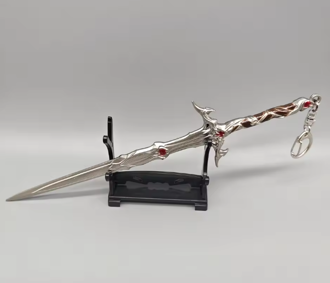 Githyanki Longsword Inspired Mini Sword Keychain