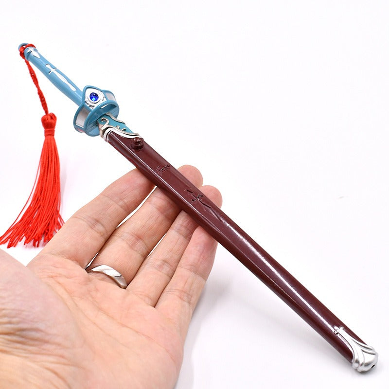 Lambent Light Inspired Mini Rapier Keychain