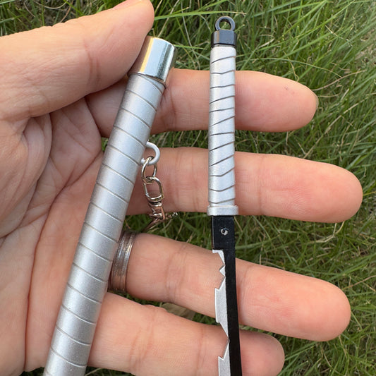 Inosuke Nichirin Inspired Mini Katana Keychain
