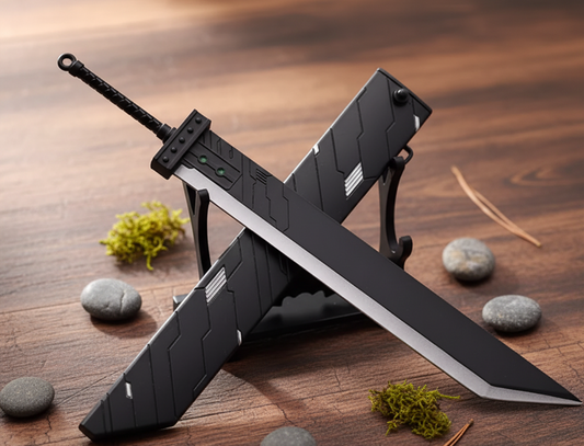 Buster Sword Inspired Mini Sword Keychain