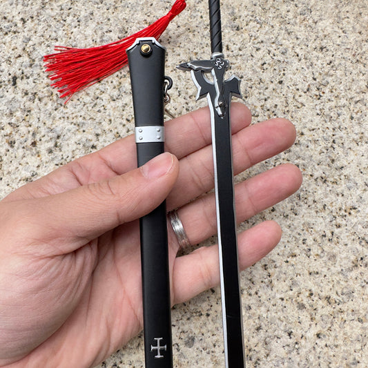 Elucidator Inspired Mini Sword Keychain