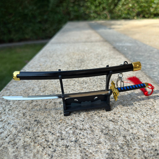 Tokito Nichirin Inspired Mini Katana Keychain